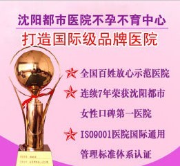 输卵管堵塞去沈阳哪个医院治疗好?